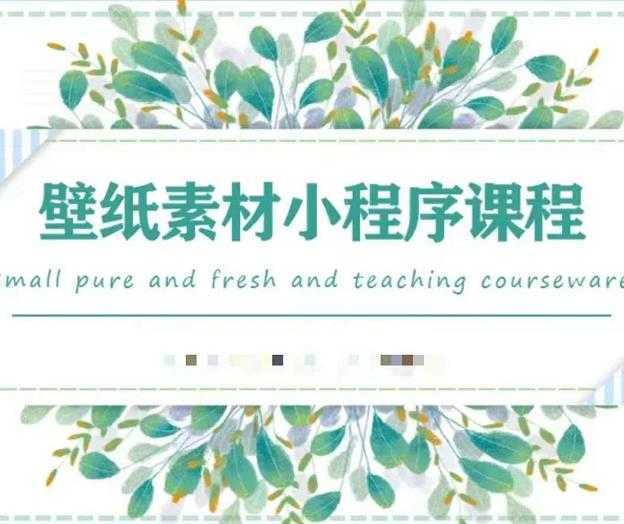 闪闪壁纸号运营教程，抓住图文风口，快速吸粉变现-课程网